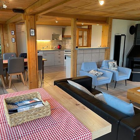 Edelweiss 4 Zi Ferienwohnung In Landhaus Frutigen Ngoại thất bức ảnh